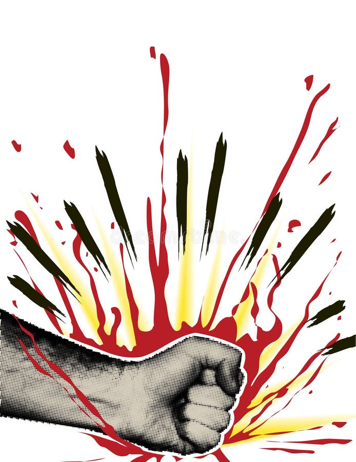 Puissant illustration stock Puissant illustration stock