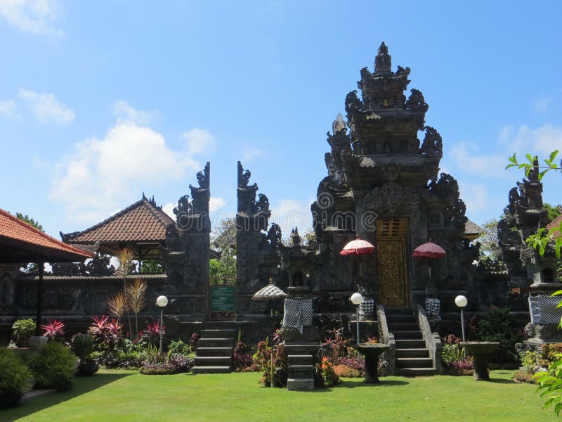 Puja Mandala Worship Complex In Bali Editorial Image - Image of