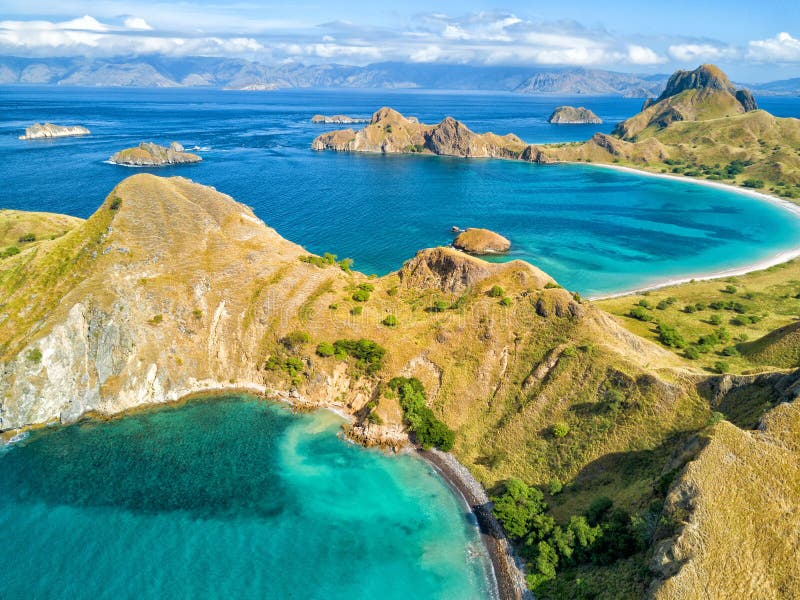 Pulau Padar stock photo. Image of pulau, indonesia, aquamarine - 126122234