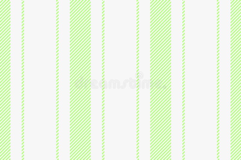 Pull vector seamless vertical, sample background lines texture. Mlassical stripe fabric textile pattern in white and green colors royalty free illustration