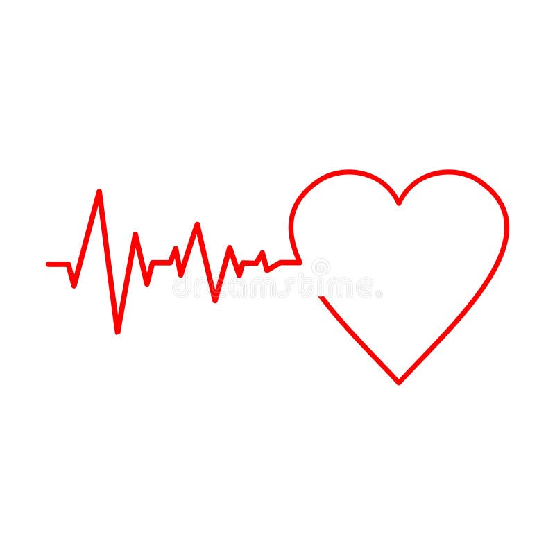 Premium Vector  Heartbeat neon icon red neon heart with white cardiogram  on black brick wall background