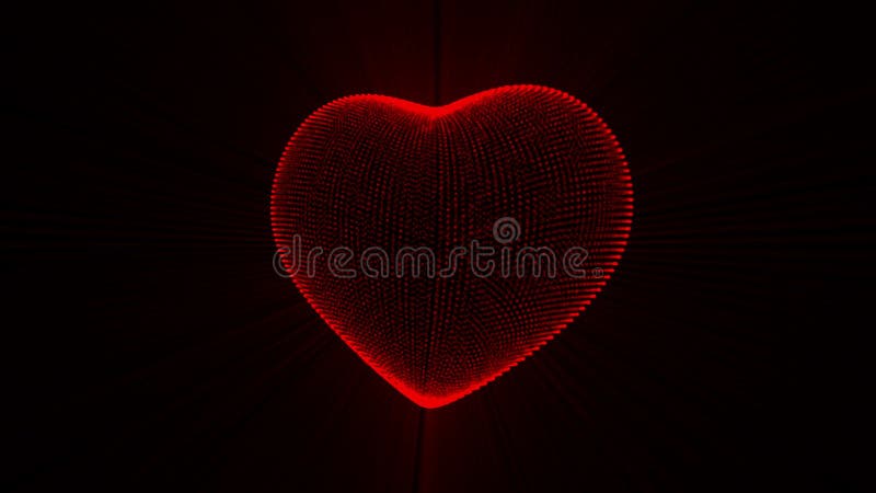 Pulsierendes Rotes Herz Stock Footage Video Von Romanze 65267132