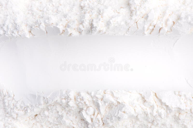 Close up of white flour powder for background. Close up of white flour powder for background