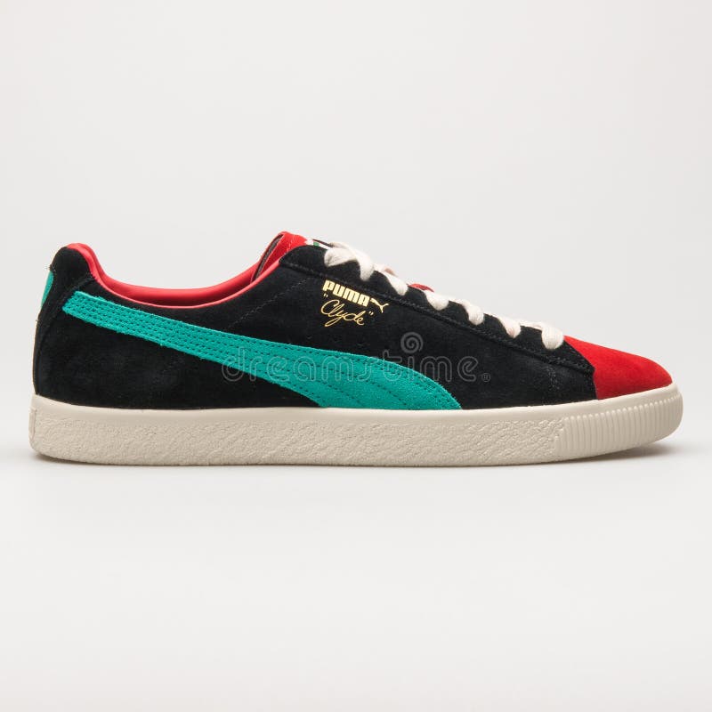 Puma Clyde From The Archive Black, Red 