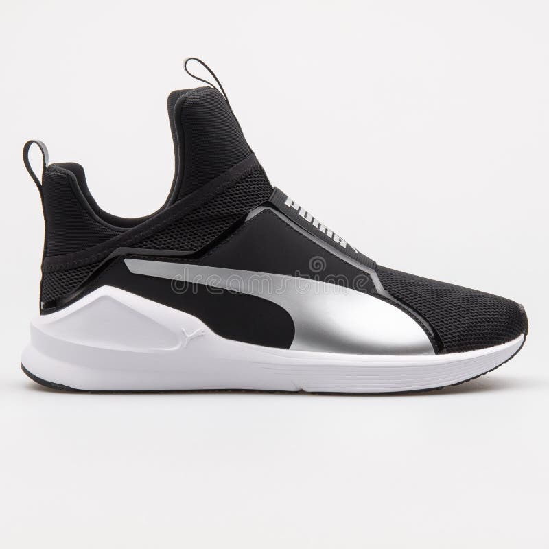 puma fierce white and black