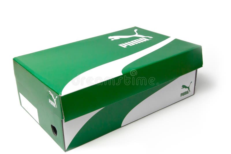 puma shoes box