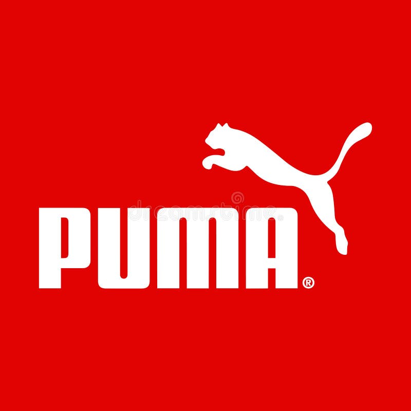 Set of Puma Logo. Sportwear Brand. Logo of Sports Equipment and ...