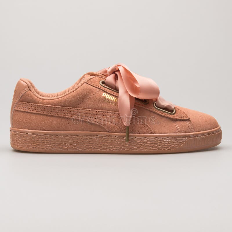 puma heart coral