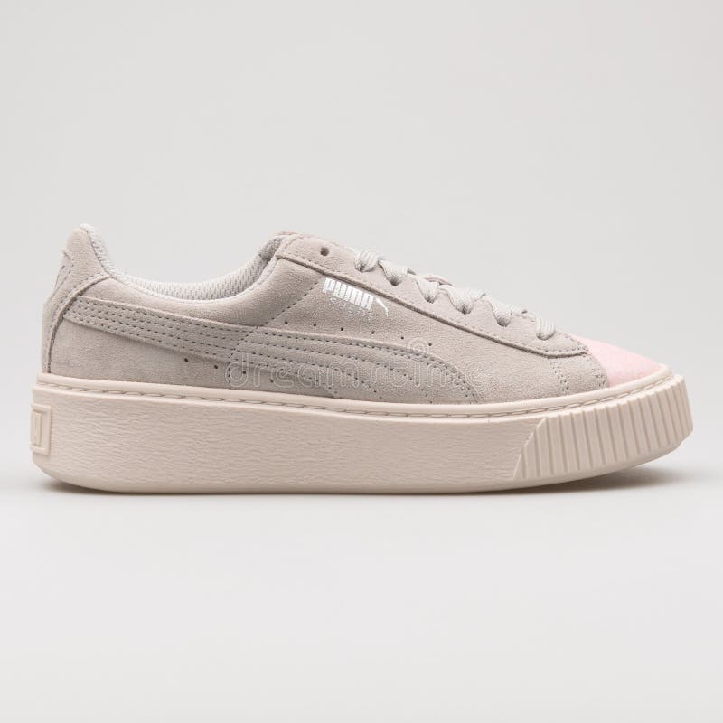 puma suede platform glam jr