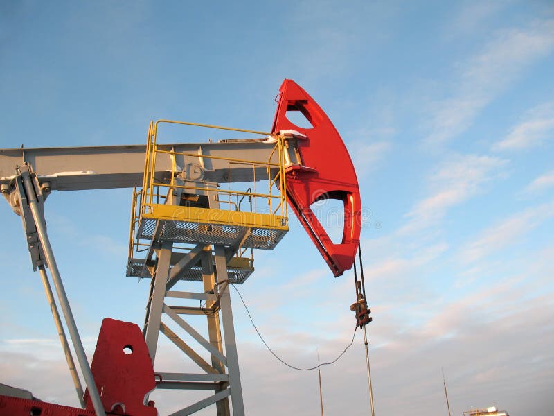 Pump jack stock image. Image of fuel, extraction, 11295793