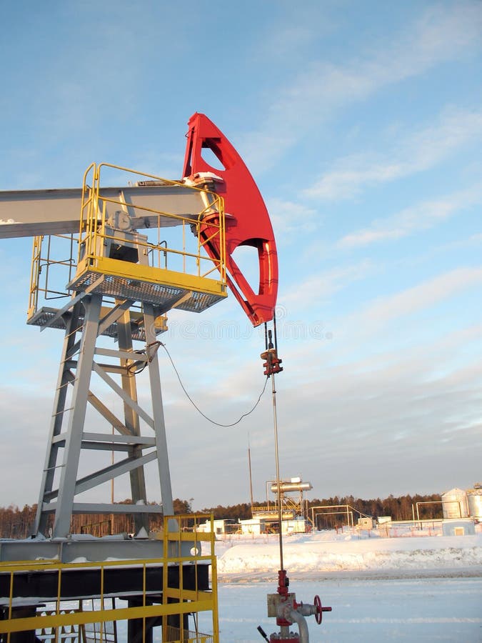 Pump jack stock photo. Image of advantage, ecology, enrichment 145922644