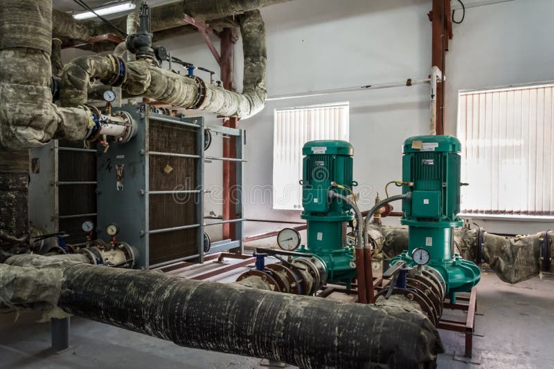 Pumping equipment stock photo. Image of industrial, pump 115743996