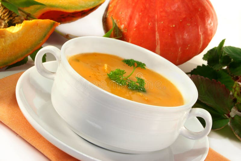 Pumpkin cream soup