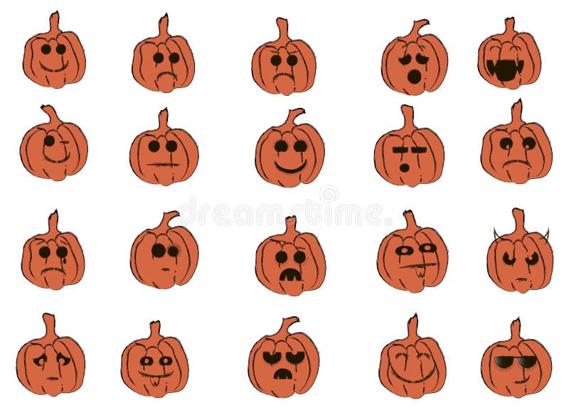 Smiles Pumpkin stock photo. Image of emotional, laughter - 58153466