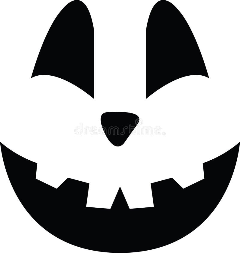 Pumpkin Face Jpg Image with Svg Vector Cut File for Cricut and Pumpkin Face Jpg Image with Svg Vector Cut File for Cricut and