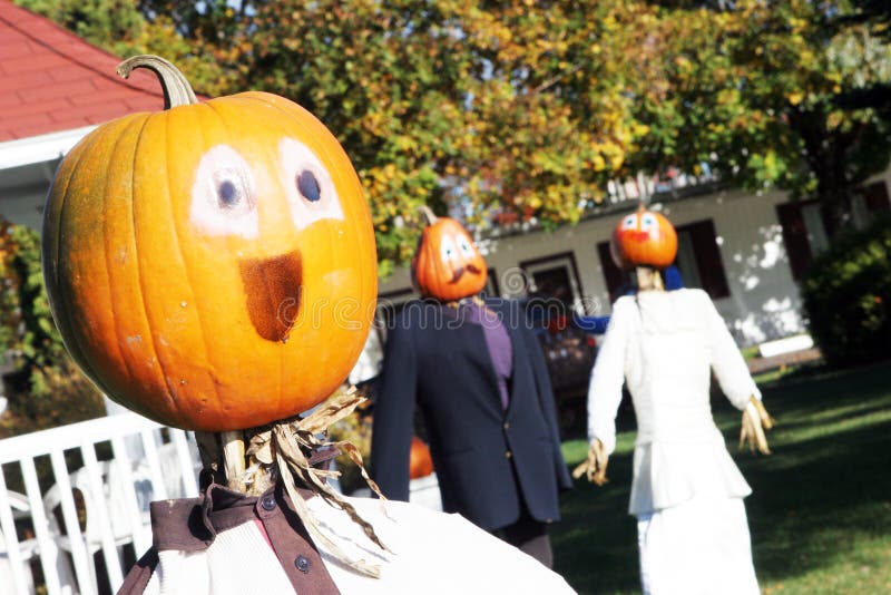 Pumpkin people wedding