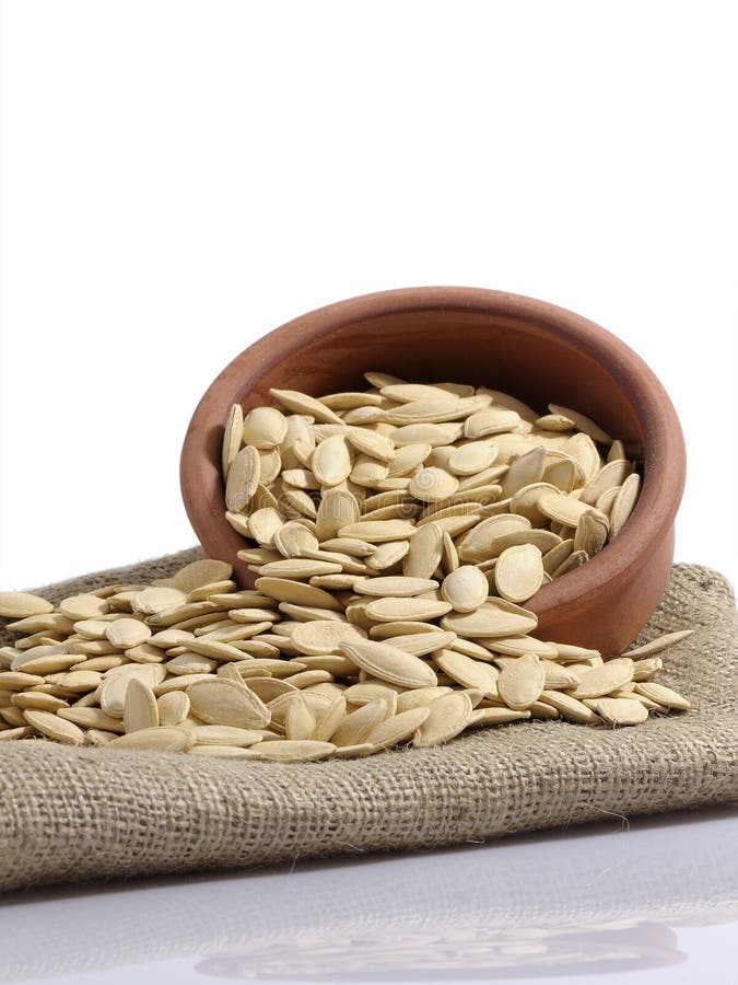 Pumpkin seeds stock photo. Image of heart, allergy, nuts 19917002