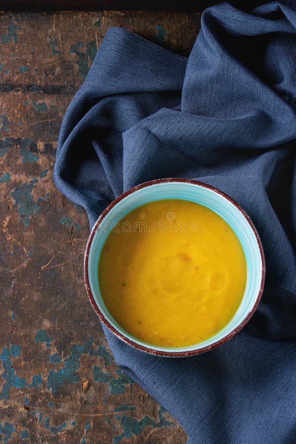 Pumpkin and sweet potato soup