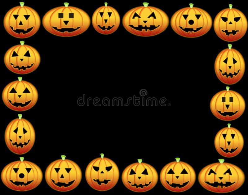 Pumpkins frame