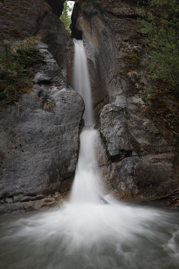 Punchbowl Falls Jasper National Park Stock Photo Image of park