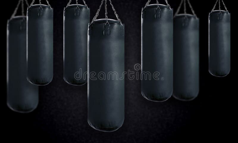 Punching bag stock photos