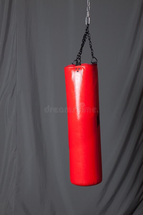 Boxing Training Woman with Punching Bag in Gym Stock Photo Image of