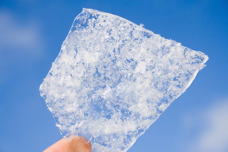 Pungente di ghiaccio a disposizione sulla priorità bassa del cielo fotografie stock libere da diritti Pungente di ghiaccio a disposizione sulla priorità bassa del cielo fotografie stock libere da diritti
