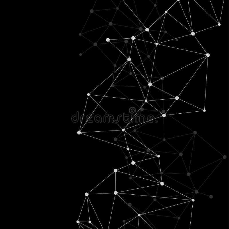 PUNKT-Polygonhintergrund des Netzes Verbindungs lizenzfreie abbildung PUNKT-Polygonhintergrund des Netzes Verbindungs lizenzfreie abbildung