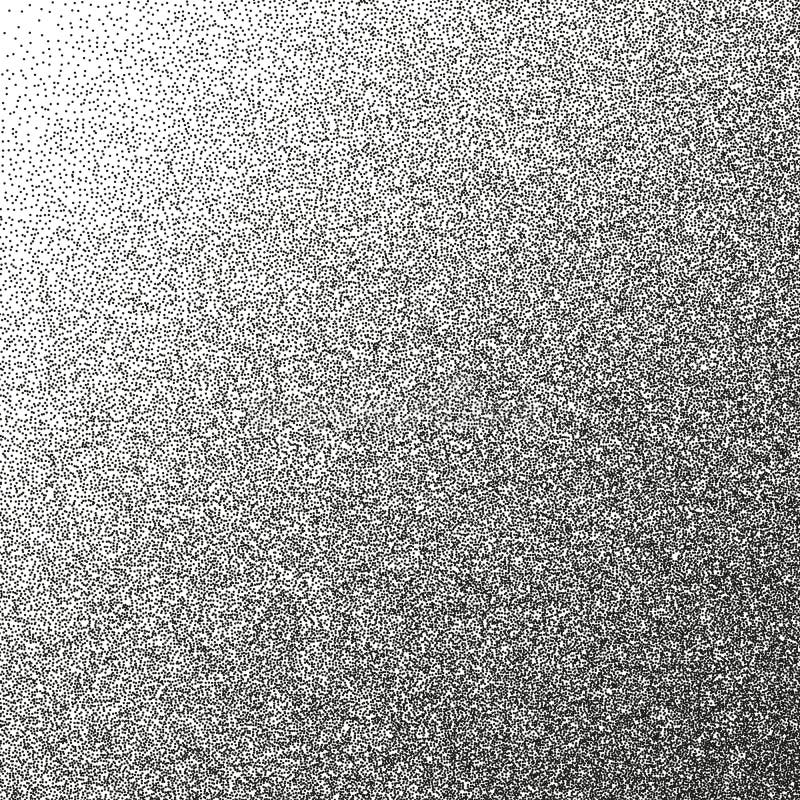 Punktera modellen för design Dotwork lutningbakgrund Rastrerad punkterad bakgrund 10 eps stock illustrationer