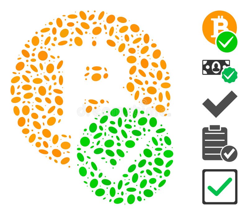 Dotted Mosaic based on valid Bitcoin. Mosaic vector valid Bitcoin is formed with random elliptic spots. Bonus icons are added. Dotted Mosaic based on valid Bitcoin. Mosaic vector valid Bitcoin is formed with random elliptic spots. Bonus icons are added