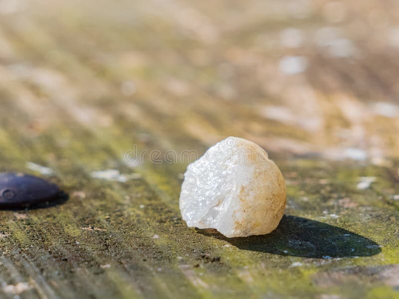 Close up shot of Quartz Stone in Beavers Bend State Park at Oklahoma. Close up shot of Quartz Stone in Beavers Bend State Park at Oklahoma