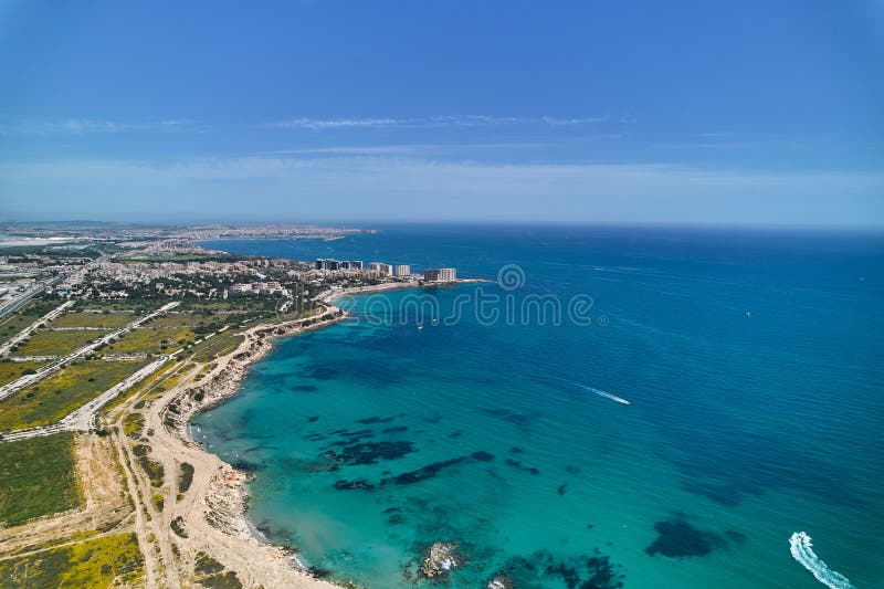 Punta Prima townscape. Costa Blanca. Spain