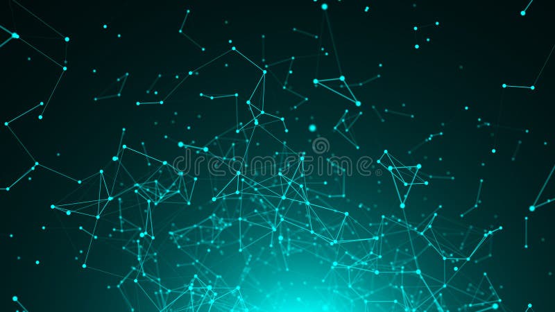 Abstract connection dots. Technology background. Network concept 3d rendered. Abstract connection dots. Technology background. Network concept 3d rendered.