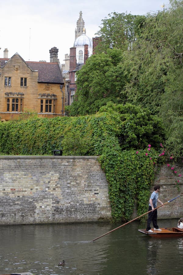 Punting at Cambridge Universit