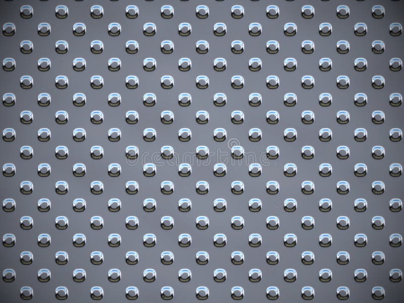 Puntini rotondi del metallo - Gray royalty illustrazione gratis Puntini rotondi del metallo - Gray royalty illustrazione gratis