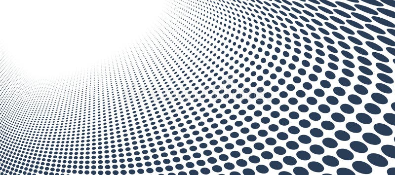 Punto de fondo abstracto vector de puntos negros en el flujo de perspectiva textura de punto abstracción tecnología de datos grand stock de ilustración