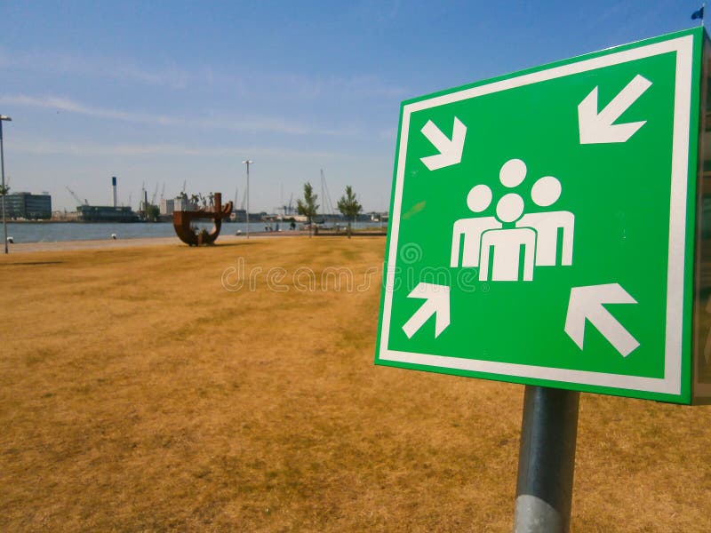 Assembly point signs are essential for identifying areas of safety where persons should assemble in the event of an emergency. Assembly point signs are essential for identifying areas of safety where persons should assemble in the event of an emergency.