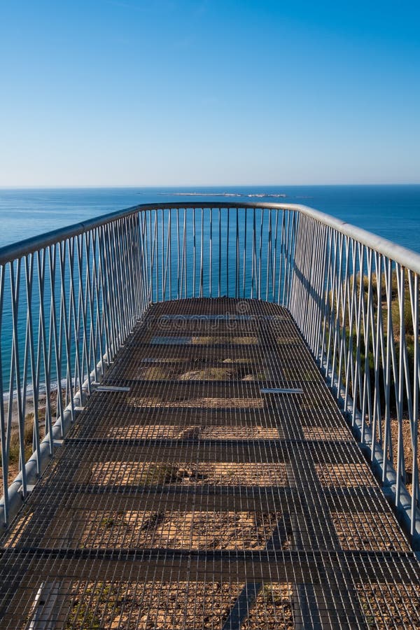 Punto di vista del faro di Santa Pola fotografia stock libera da diritti Punto di vista del faro di Santa Pola fotografia stock libera da diritti