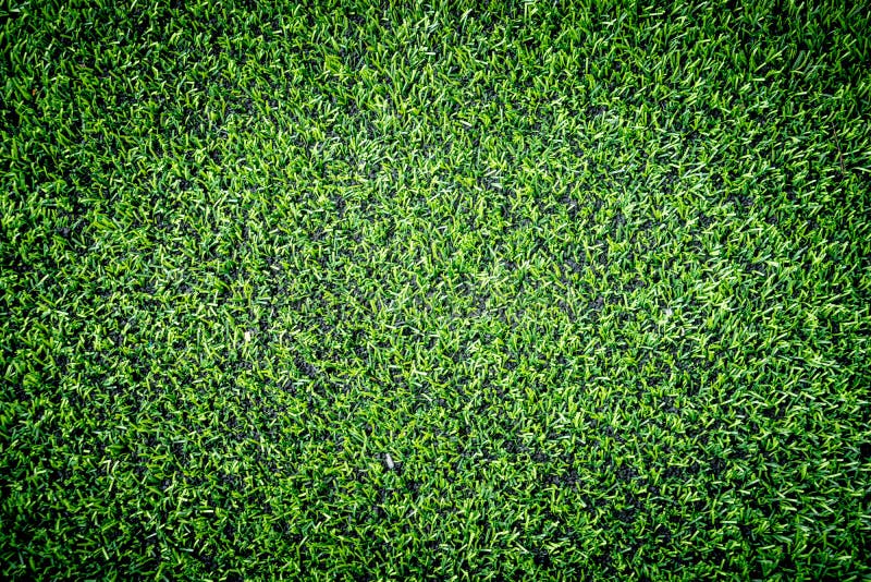 Punto di vista superiore dell'erba verde del manufatto per lo sport dell'interno immagini stock Punto di vista superiore dell'erba verde del manufatto per lo sport dell'interno immagini stock