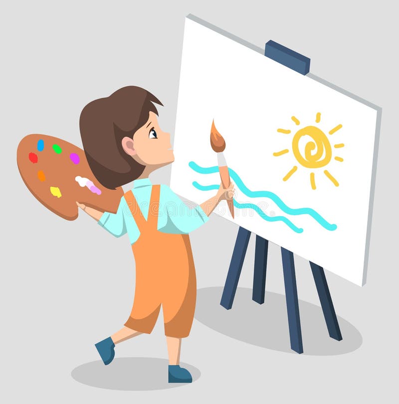 https://thumbs.dreamstime.com/b/pupil-drawing-painting-canvas-lessons-vector-kid-paintbrush-isolated-character-new-masterpiece-easel-holding-palette-194470637.jpg