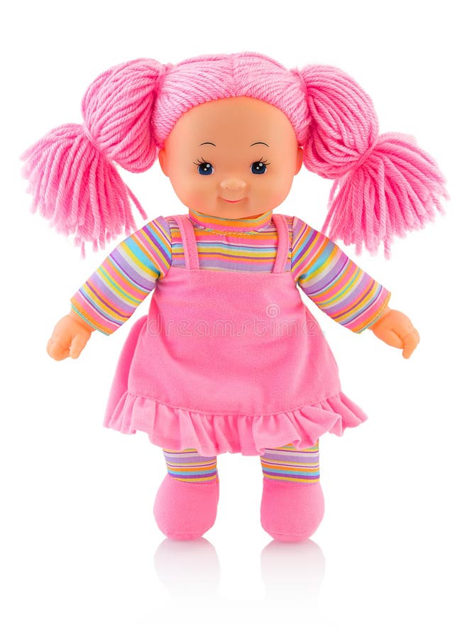 Puppe plushie des kleinen Fingers lokalisiert auf weißem Hintergrund mit Schattenreflexion Nettes zeitgenössisches Lappenbaby mit lizenzfreie stockbilder Puppe plushie des kleinen Fingers lokalisiert auf weißem Hintergrund mit Schattenreflexion Nettes zeitgenössisches Lappenbaby mit lizenzfreie stockbilder