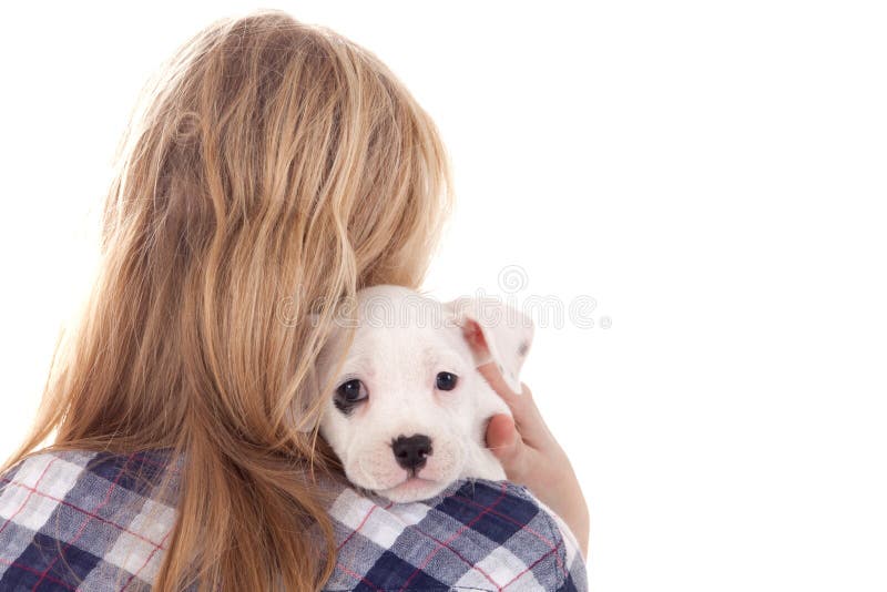 Puppy on my shoulder