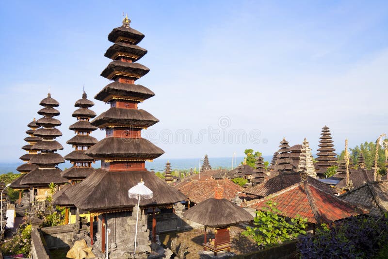 Pura Besakih, Bali, Indonésie photographie stock Pura Besakih, Bali, Indonésie photographie stock
