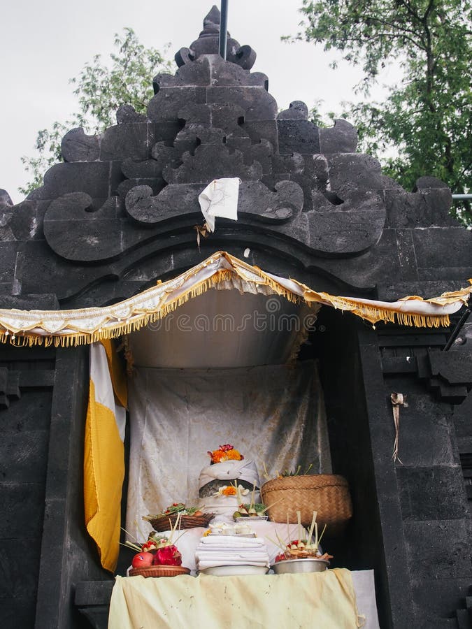 Pura Candi Dasa imagens de stock Pura Candi Dasa imagens de stock