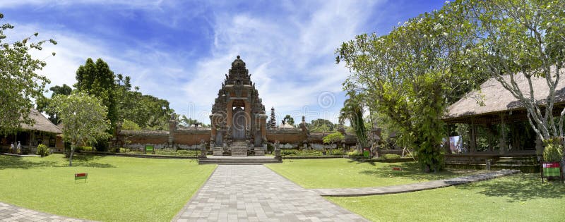 Pura Taman Ayun Temple In Bali, Indonesien Stockbild - Bild von taman
