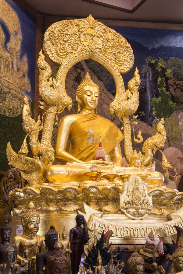 Pure Gold Statue stock photo. Image of tourism, artistic 45853120