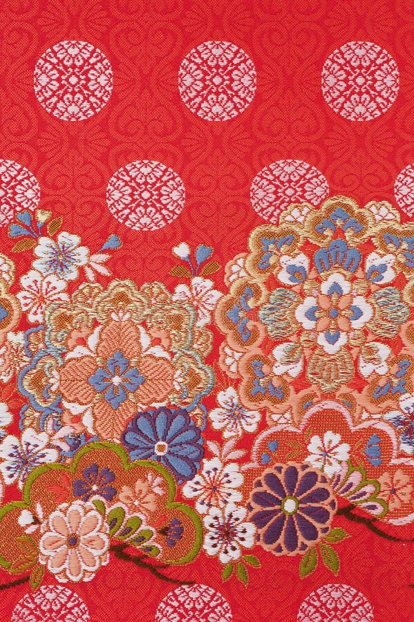 Pure silk textile stock photos