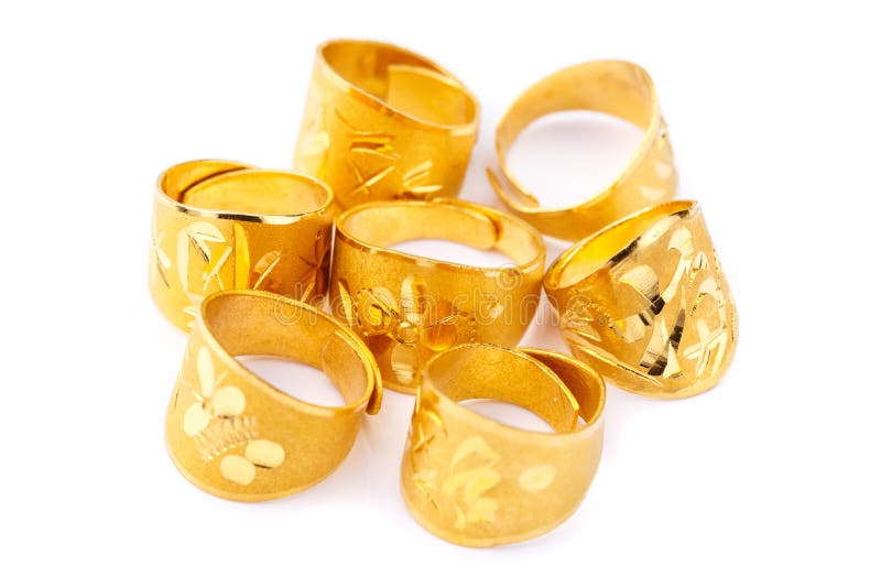 pure solid gold rings white background k ring 142812292