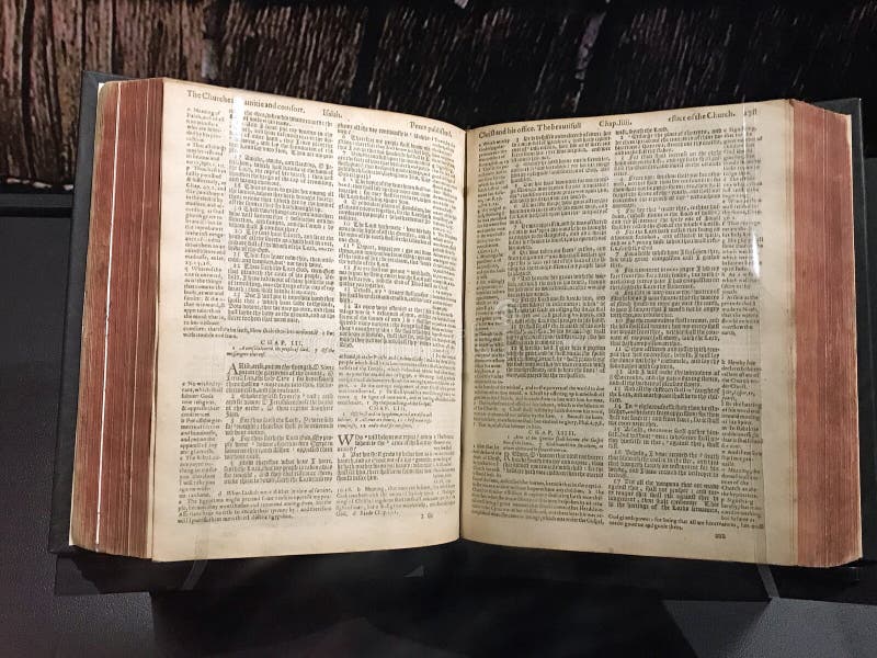 The Puritan Geneva Bible Popular with the Puritans and Pilgrims