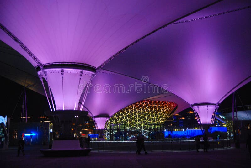 Purple dream piazza night piece 2010 shanghai expo. Purple dream piazza night piece 2010 shanghai expo